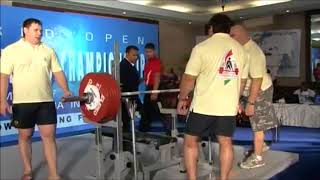 Powerlifting World Championship 2009, Men,  125kg, benchpress русская озвучка