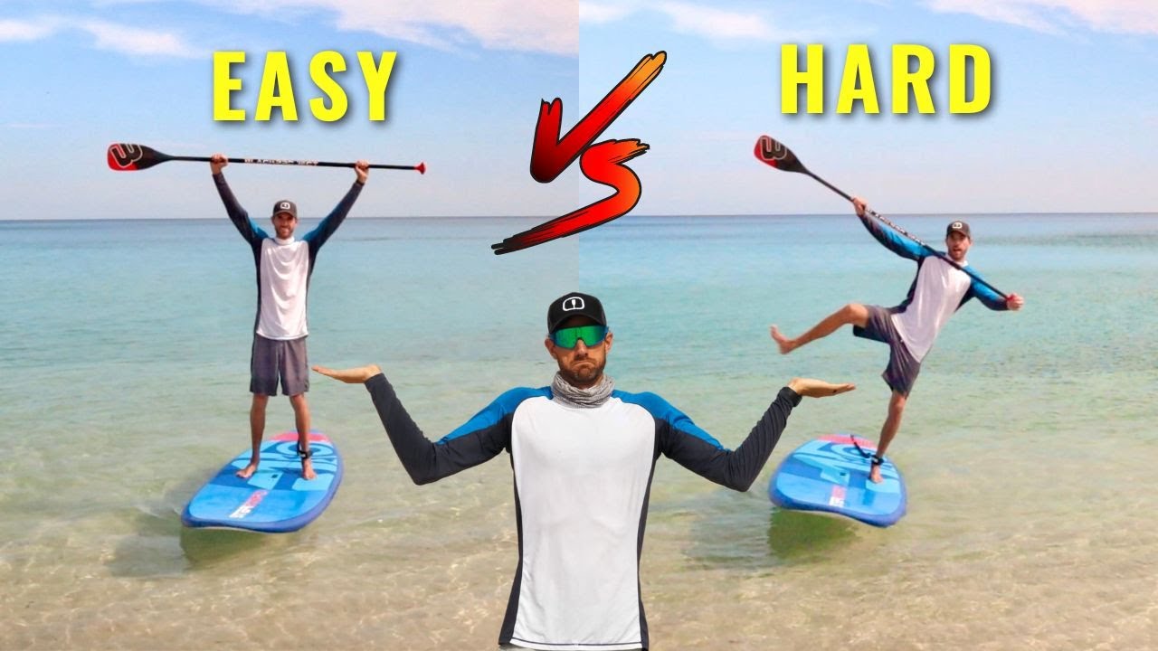 How HARD is PADDLE BOARDING? - YouTube