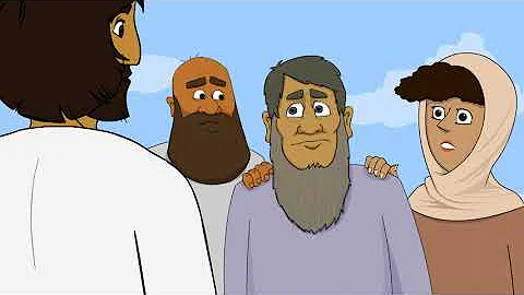 Jesus heals a man who was deaf (Mark 7:31-37)