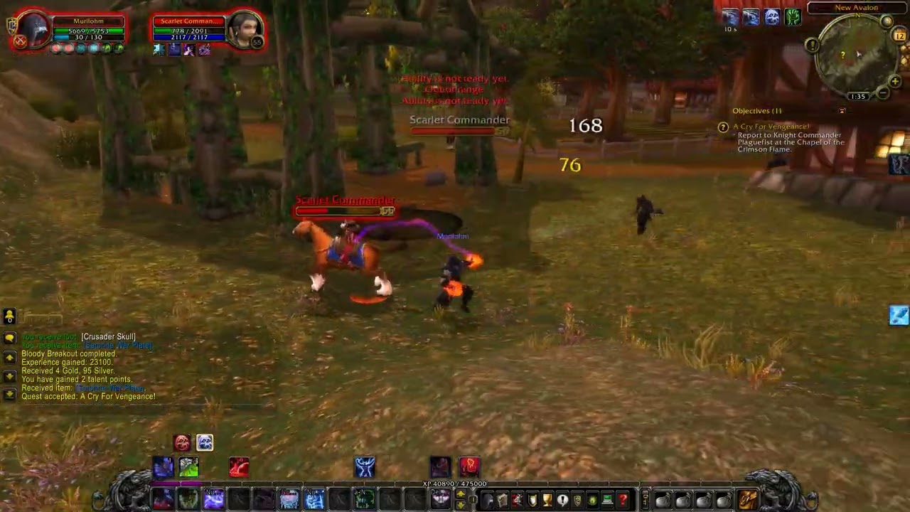 A Cry For Vengeance! Quest WoW