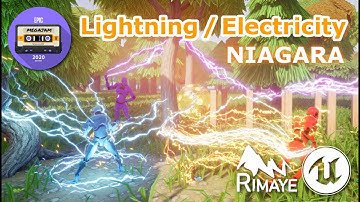 40 VFX : Electricity / Lightning VFX Pack + VR - UE4 [UPDATE v1_4]