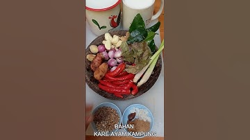 Thumbnail of Bahan membuat Kare Ayam Kampung, kuah pedas