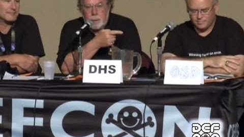 DEF CON 18 Hacking Conference Presentation By Panel  Meet the Feds - Policy Privacy Deterrence and C
