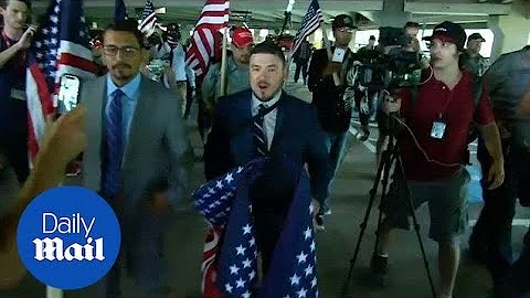 Counter-protesters outnumber White Supremacists in Washington