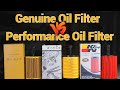 K&N vs Genuine - Oil filter comparison & test