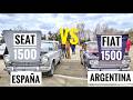 FUNCIONAN DESDE LOS AÑOS 60 !! SEAT 1500 VS SU PRIMO ARGENTINO FIAT 1500