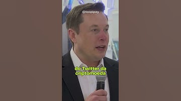 O ELON MUSK FEZ ESSA CRIPTOMOEDA QUASE FALIR! #shorts