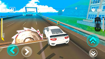 Deadly Race #18 (Speed Car Bumps Challenge) | Gameplay Android