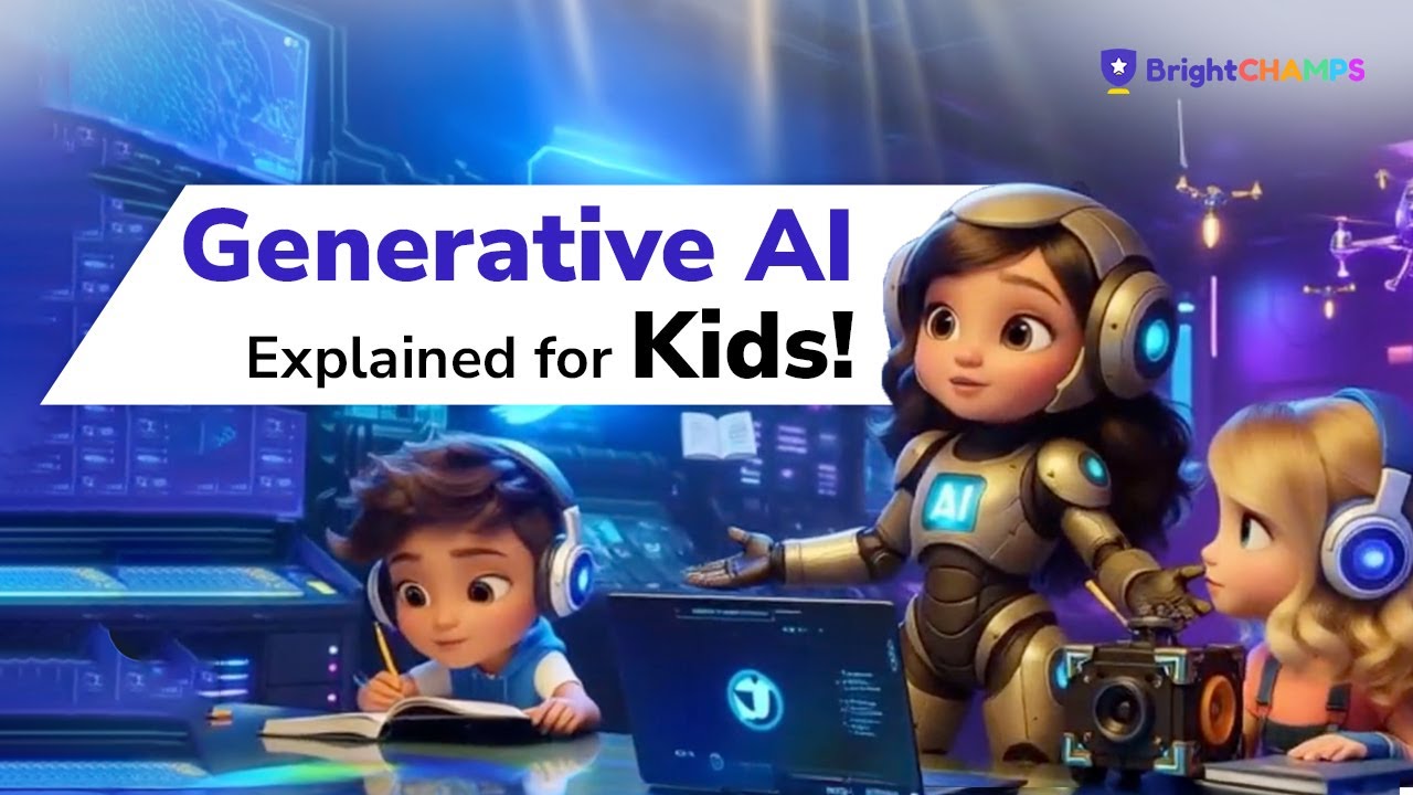 What is Generative AI? | Kids Guide to AI | BrightBYTES - YouTube