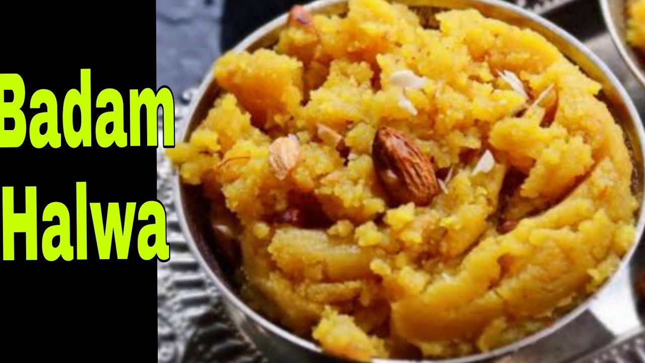 how to make easy badam halwa recipe/easy cooking recipes/badam halwa