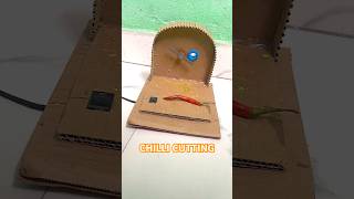 Chilli Cutting 🌶️🤑 #chillimachine #dcmotor #grinder #mixer #youtubeshorts #shorts