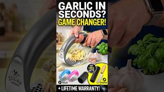 Mince Garlic in Seconds! #shorts #kitchenhacks