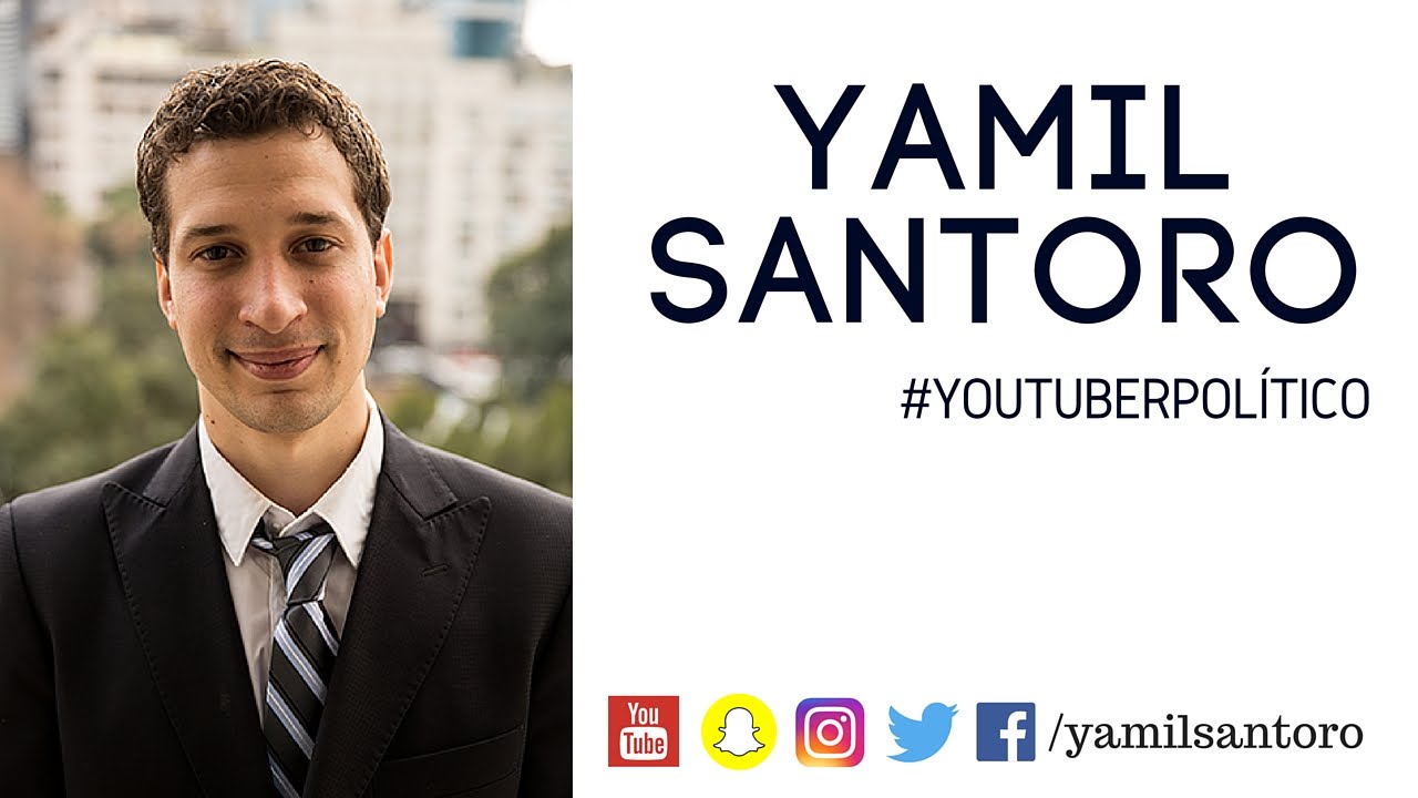 Presentación del canal de Youtuber Político Yamil Santoro YouTube