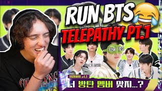 South African Reacts To Run BTS! 2022 Special Episode - Telepathy Part 1 !!!