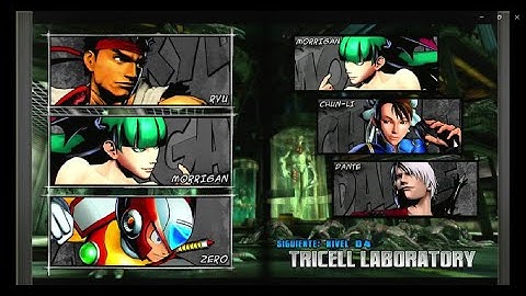 Marvel vs Capcom 3 Fate of Two Worlds Ryu Morrigan Zero Chun Li Dante