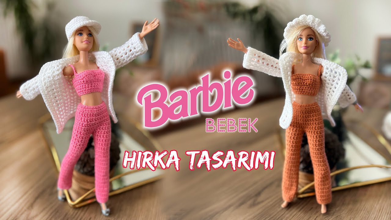 Barbie Bebek Kıyafet (Özel Bölüm) - Hırka Tasarımı