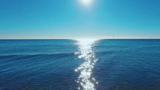 Walk near the sea, relaxing video for relaxation