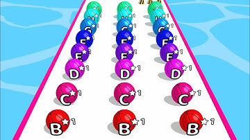 A-Z Run 🔵🟡❤️ MAX LEVELS All Levels Gameplay Walkthrough Android, iOS BIG UPDATE!!!