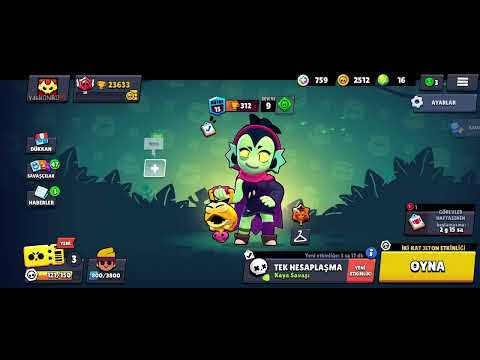 Brawl Stars , 24000 kupa , Full yopmail hesabı (30 aboneye özel 50 abonede yeni hesap var )