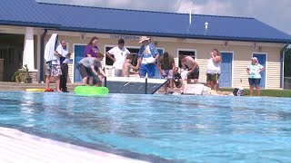 Will it float? Cardboard boat races excite, teach