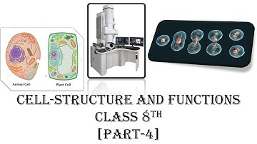 Cell - Structure And Functions [Part - 4] #Science #Class8 #Conceptual #Education #learning #Biology