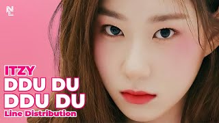 [REQUEST] How Would ITZY sing “DDU DU DDU DU” by BLACKPINK (Line Distribution)