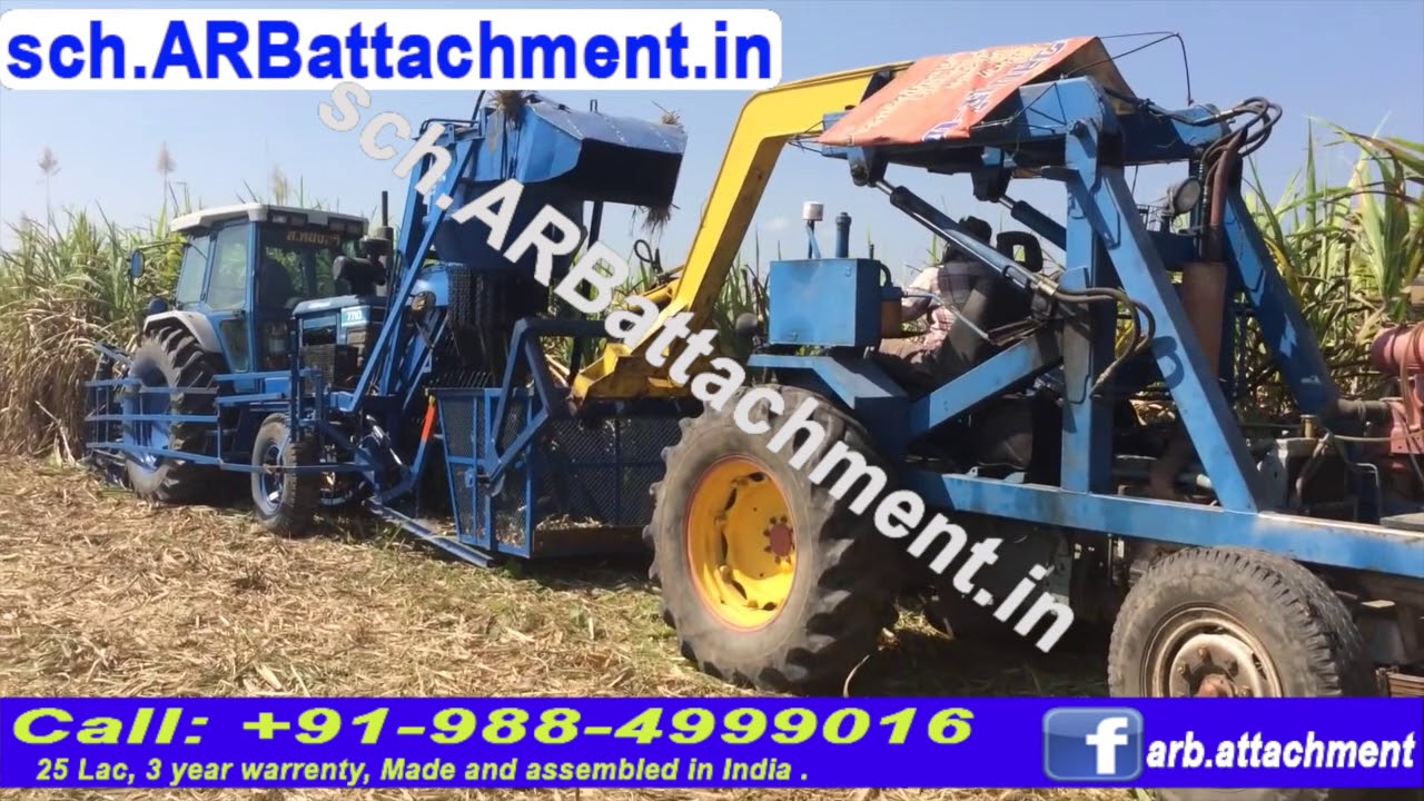 Sugarcane Harvester complete solution Call 9884999016