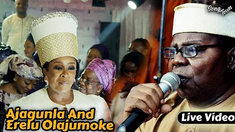 Sir Ebenezer Obey At The Coronation Of Ajagunla & Erelu Olajumoke