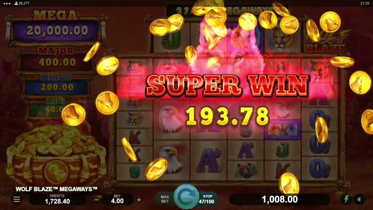 Wolf Blaze Megaways Slot Review | Free Play video preview