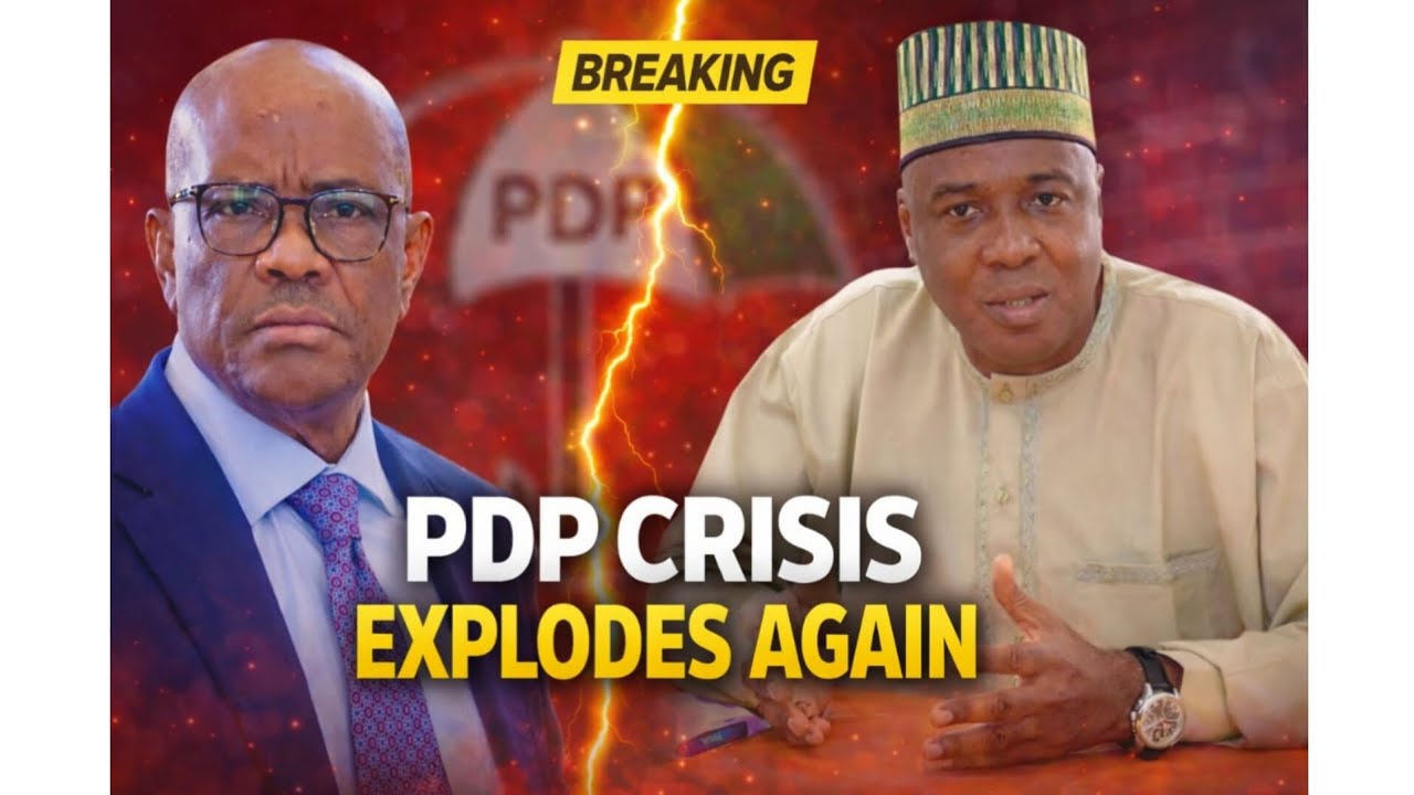 PDP In Fresh Crisis! Wike Camp Calls Emergency BoT Meeting As Saraki Begs Leaders To Unite