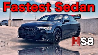 2024 Audi S8 is the Fastest Luxury Sedan :All Specs &Test Drive