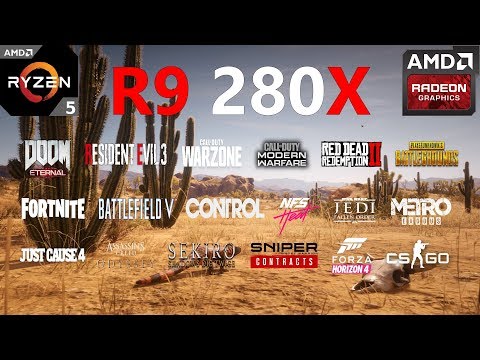 R9 280X Test in 23 Games in 2020 Asus Amd Radeon R9 290X 2