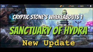 Mir4 - How to unlock Cryptic Stone's Whereabouts 1GUIDE | Sacnturary of Hydra | DEMIGOD Asia93