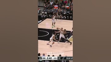 Jeremy Sochan 😈💨#shorts