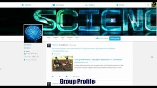 Twitter Elgg Clone Social Network Template version 2.0