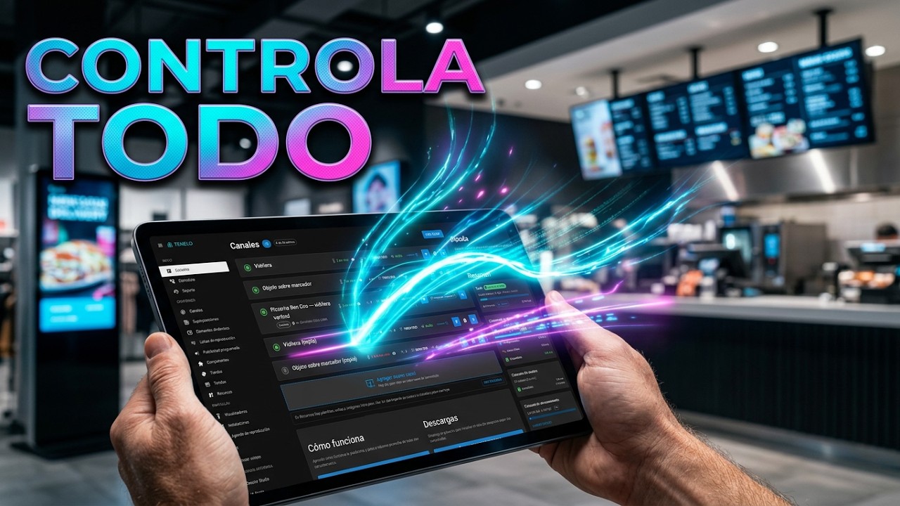 Escritorio de Tenelo: controla todas tus pantallas de un vistazo | Tutorial 0.1