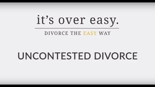 It's Over Easy Topic | Uncontested Divorce