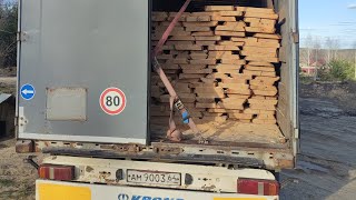 Утро добрым не бывает) попал в ДТП. Грузим 🌲. Восстанавливаем АБС полуприцепа,