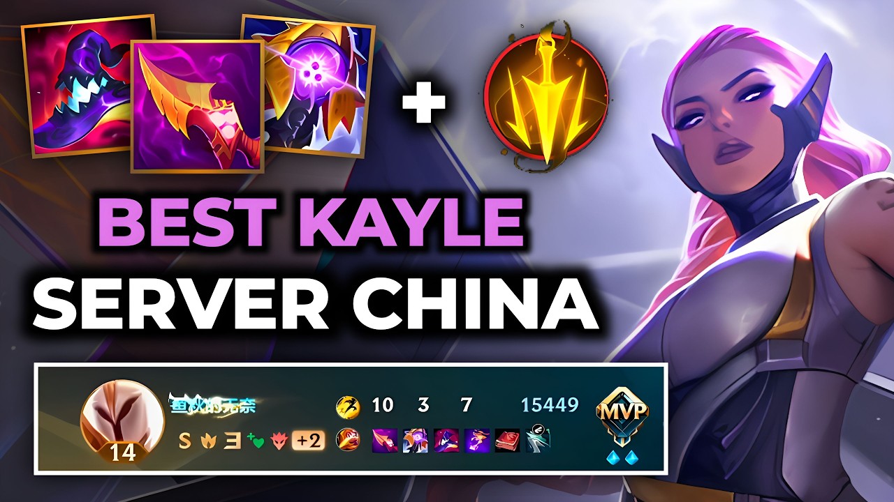 Kayle Jungle Wild Rift China - Build Runes Guide Patch 7.0a - Gameplay Kayle Season 20