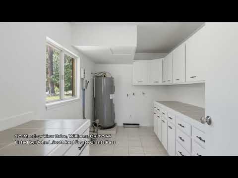 925 Meadow View Drive, Williams, OR home video tour