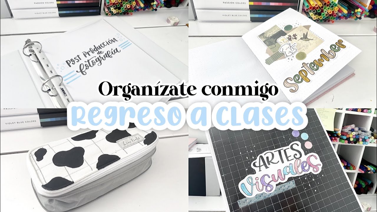 Organízate conmigo para el regreso a clases ✨ | Notes By Nina