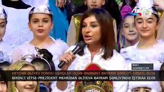 Heydər Əli̇yev Fondu Uşaqlar Üçün Ənənəvi̇ Bayram Şənli̇yi̇ Təşki̇l Edi̇b