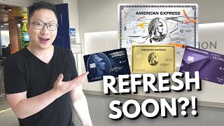 American Express to Refresh 40 Credit Cards?! | New Amex Centurion Benefit ⌚