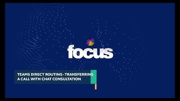 Microsoft Teams Direct Routing | Transferring a Call with Chat Consultation Tutorial