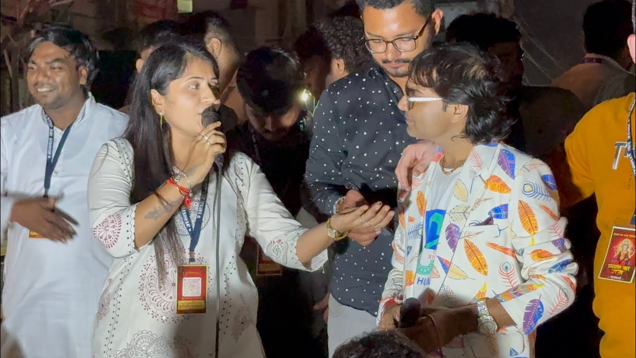 सपना चावड़ा और कमलेश बारोट की जुगल बंधी😳पहली बार एक साथ क्या बारी बारी टिमली बजा दी😱