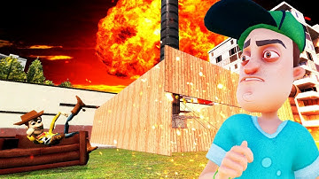 We Tried to Build a Nuke Survival Shelter But it was a Disaster in Gmod (Garry