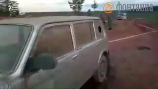 После ракетного обстрела с вертолета Ка-52 После ракетного обстрела с вертолета Ка-52