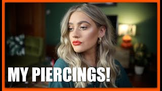 MY PIERCINGS! | EmmasRectangle