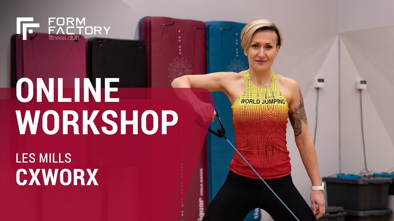 ONLINE WORKSHOP CXWORX single arm row woodchop a paralel woodchop