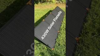 ZOUPW Bifacial Solar Panel Review - 430W Folding Unit